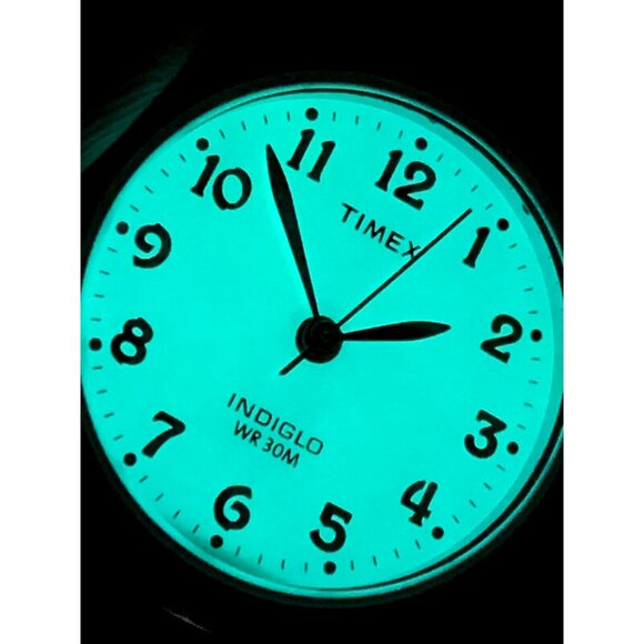 Timex Women's Watch T2M826 Indiglo Quartz Mother of Pearl White Dial Expansion - Picture 7 of 14